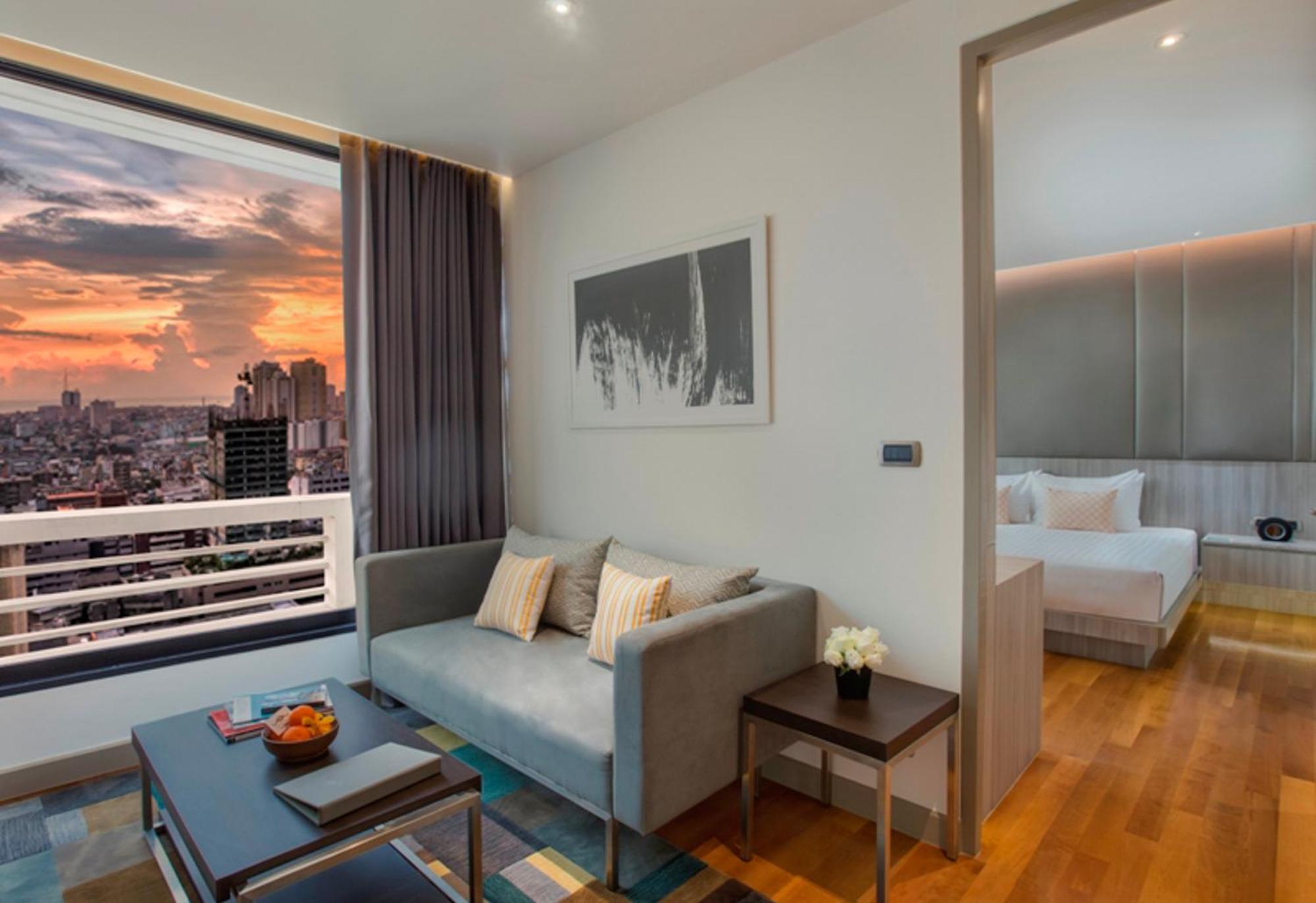 Three-Bedroom Family Apartment Balcony